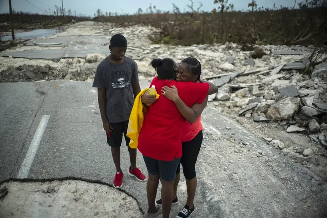 The horrific hurricane has taken many lives in the Bahamas