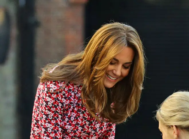 Kate's new hairdo is shorter with highlights and layers framing the face
