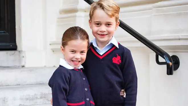 Princess Charlotte and Prince George are now at the same school in south London