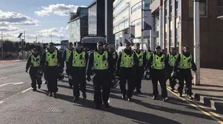 Police Scotland, Glasgow republican marches