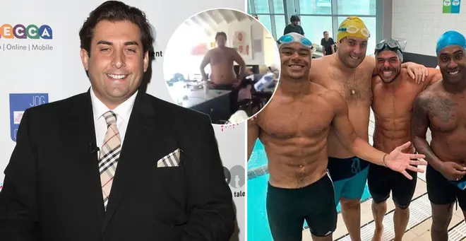 James Argent has been showing off his weightloss