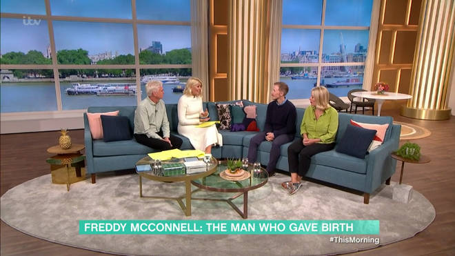 Freddie McConnell opened up about his journey on This Morning today