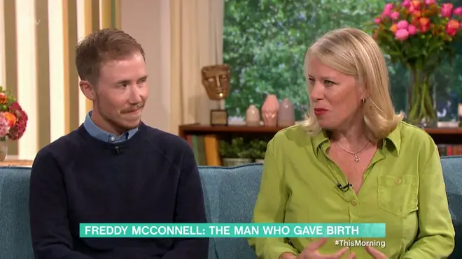 Freddy McConnell appeared on This Morning with his mum