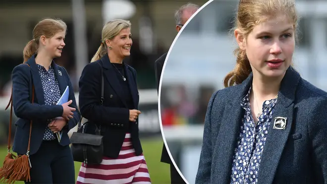 Lady Louise Windsor made a rare public appearance at the weekend