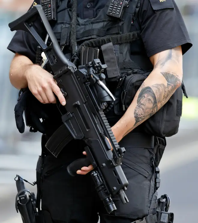 Counter terror police