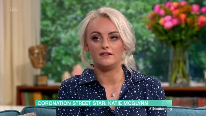Katie appeared on This Morning earlier today