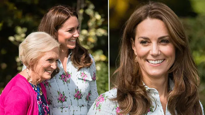 Kate Middleton delights royal fans as she re-visits Back To Nature garden with Mary Berry