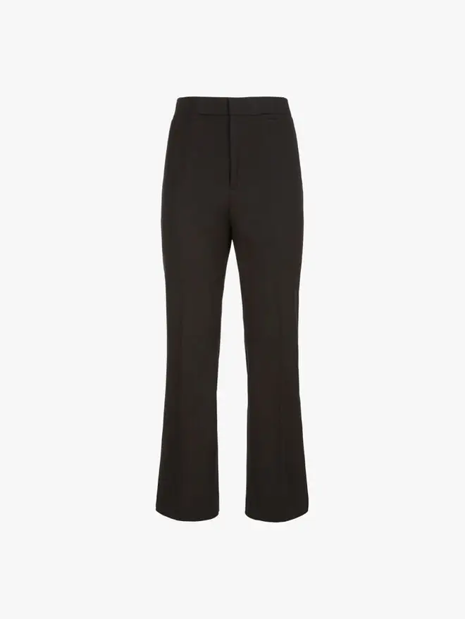 Holly's trousers cost £225 from Fenwick