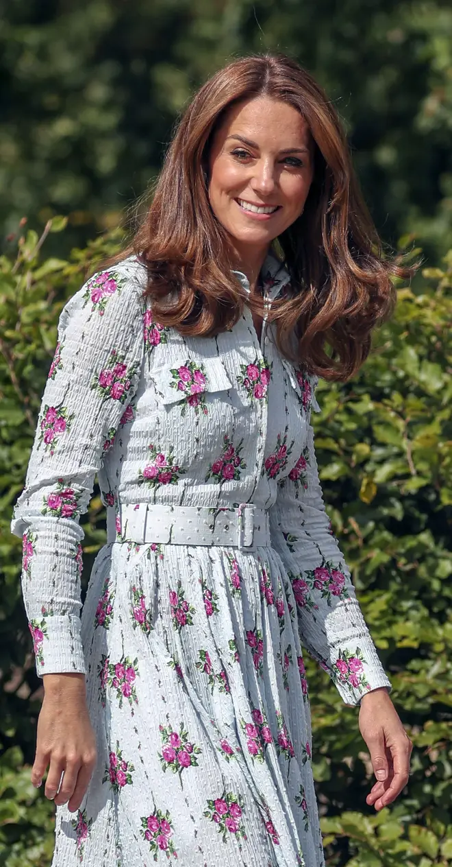 The Duchess of Cambridge looked stunning in an Emilia Wickstead dress