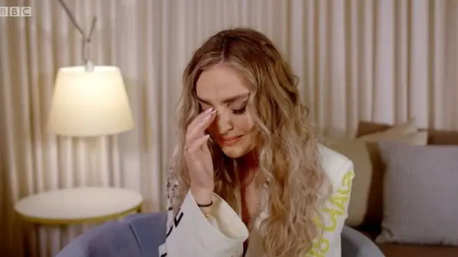 Perrie Edwards also broke down over her friend on the documentary