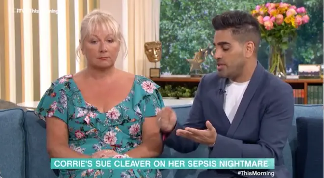 Sue was on This Morning today