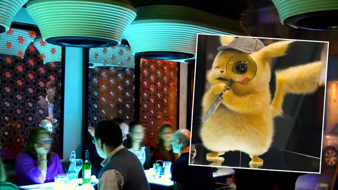 Detective Pikachu is loose in Inamo as part of a special event