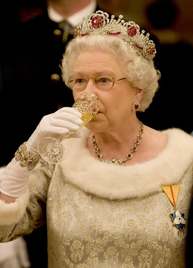 The Queen enjoys a tipple every now and again