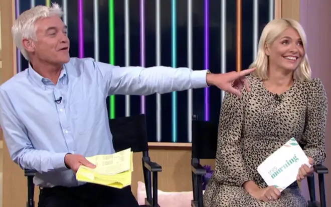Holly Willoughby raised her eyebrows as she misheard 'camel tone'