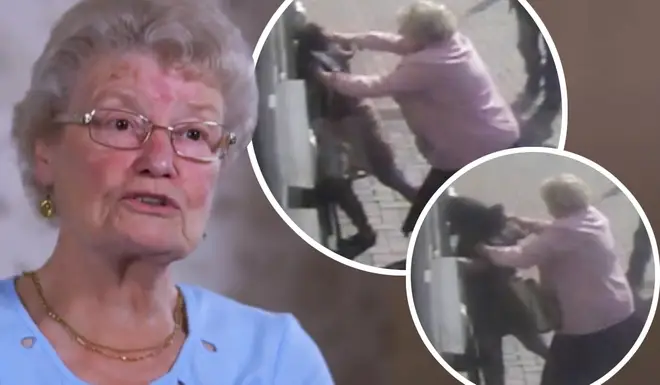 Doreen fought off the thief after she attempted to steal her bank card