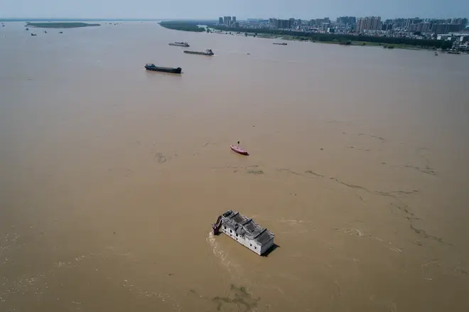 China's Yangtze River is one of the most polluted in the country
