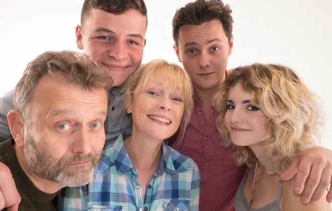 Claire and Hugh met on the set of Outnumbered