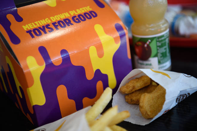 Burger King has removed all plastic toys from its children’s meals served in the UK.