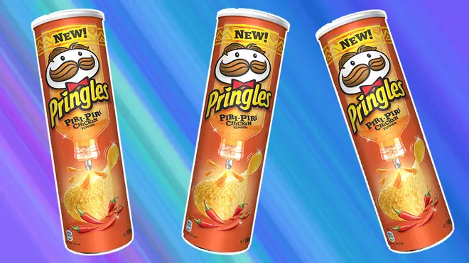 Work snacks: New Piri-Piri Chicken flavoured Pringles - Heart