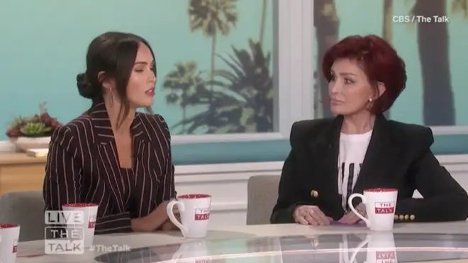 Megan was on talk show The Talk and opened up to Sharon Osbourne about her son's love of dresses