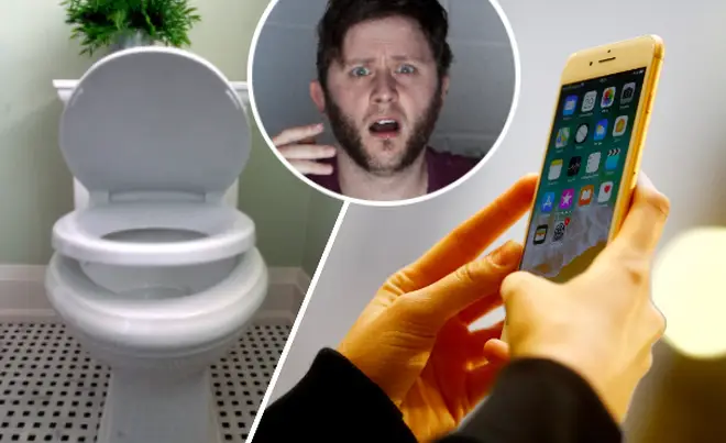 A recent study revealed 57 per cent of Brits admit to using their phone on the loo.