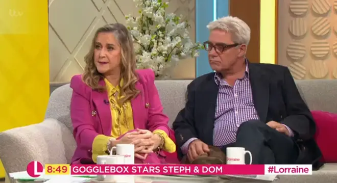 Steph spoke about her recent illness on Lorraine