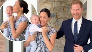 Meghan Markle and Prince Harry stepped out with their son, Archie