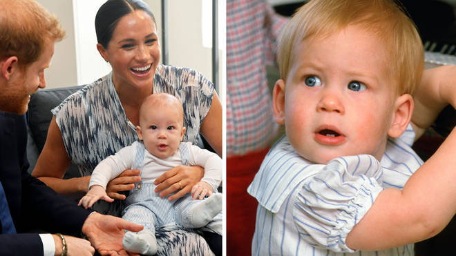 Baby Archie is the spitting image of Prince Harry