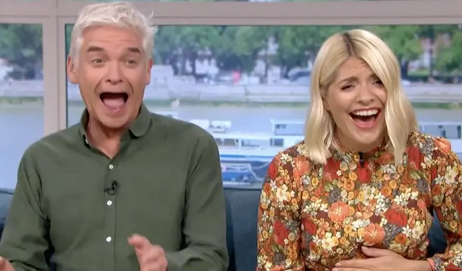 The moment Phil and Holly realised what had been asked