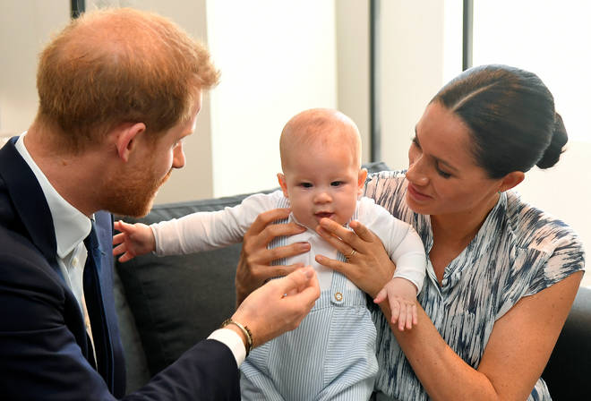 The Duke and Duchess of Sussex dressed their son in a £13 H&M outfit