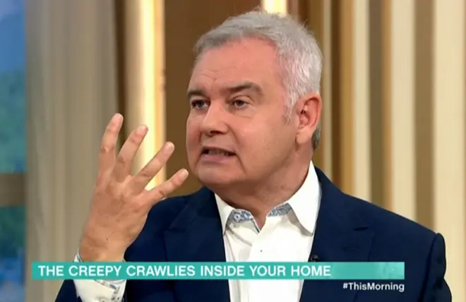 Eamonn Holmes claimed he'd seen a spider the size of his hand