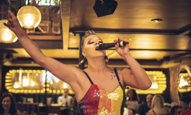 The drag brunch will keep you seriously entertained