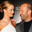 Jason Statham has shared a rare glimpse of his family life, posting photos of his children with fiancée Rosie Huntington-Whiteley.