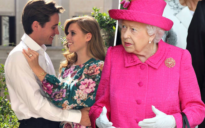 The Queen may stop Princess Beatrice from getting married in Italy