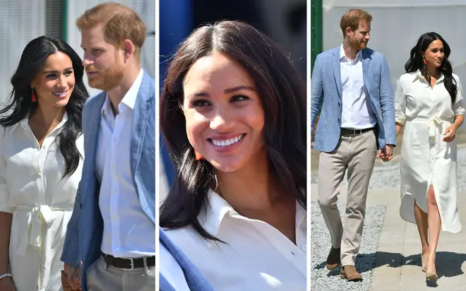 The Duke and Duchess of Sussex looked confident and happy during the last day of the Royal Tour