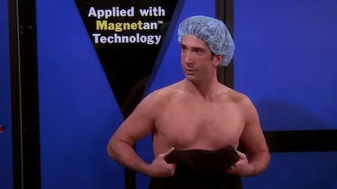 The hilarious episode where Ross goes for a spray tan has fans in fits every time