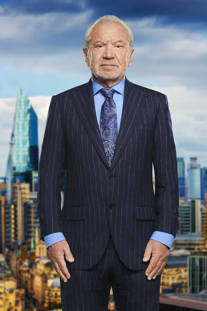 Lord Sugar's boardroom on the show is actually a set