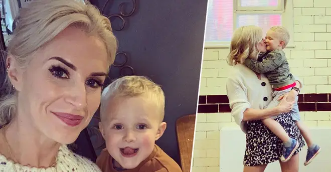 Sarah Jayne Dunn has opened up about her son falling ill
