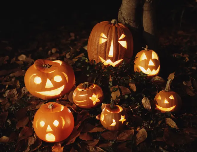 Pumpkins are often used for Jack O'Lanterns and discarded