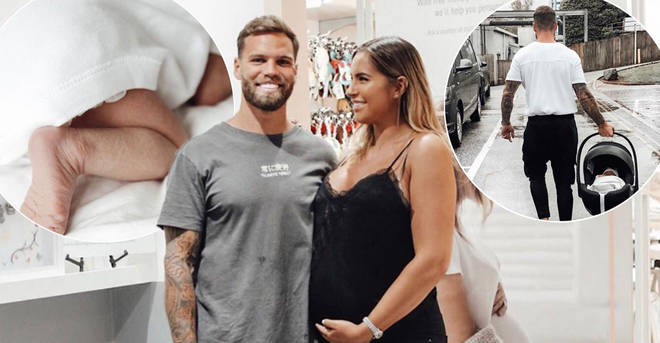Jess and Dom have welcomed their first child