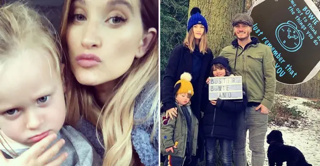 Charley has shared a glimpse of her latest parenting hack