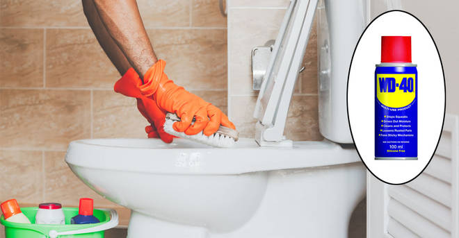 WD-40 is the latest toilet cleaning hack