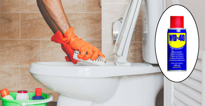 WD-40 is the latest hack-cleaning toilet