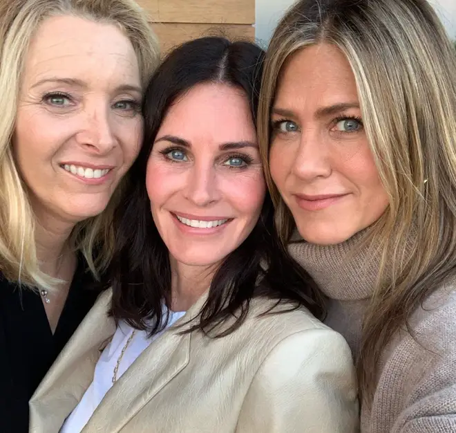 Courtney Cox, Jennifer Aniston and Lisa Kudrow have remained close since the show ended in 2004