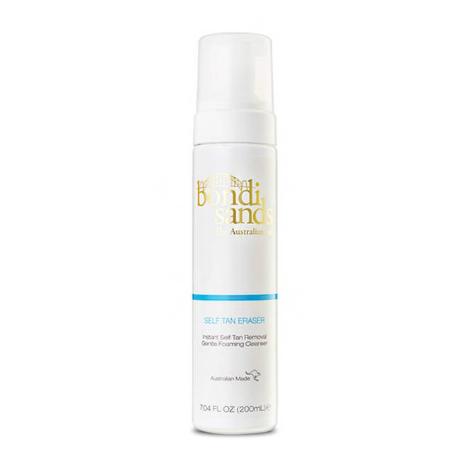 The incredible self tan eraser will take your tan off in just five minutes
