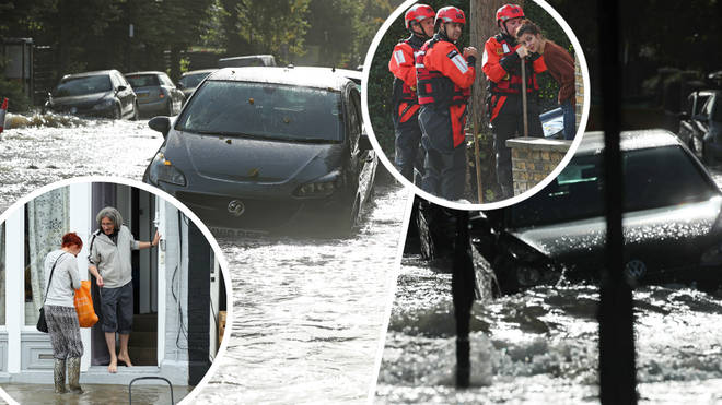 Finsbury Park flooding causes chaos