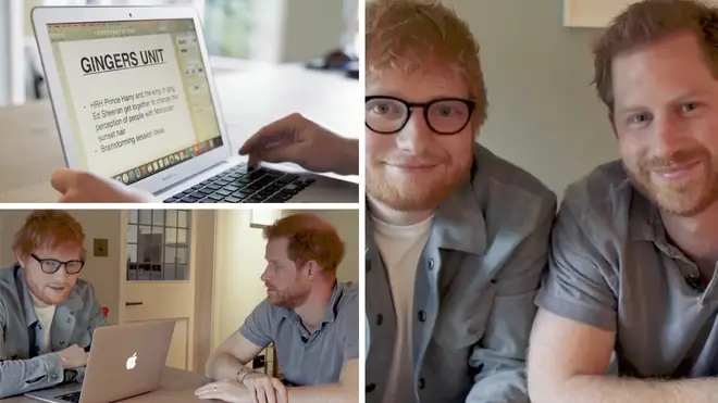 The Duke of Sussex and Ed Sheeran teamed up for the hilarious sketch