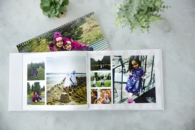 A personalised photo book from Motif