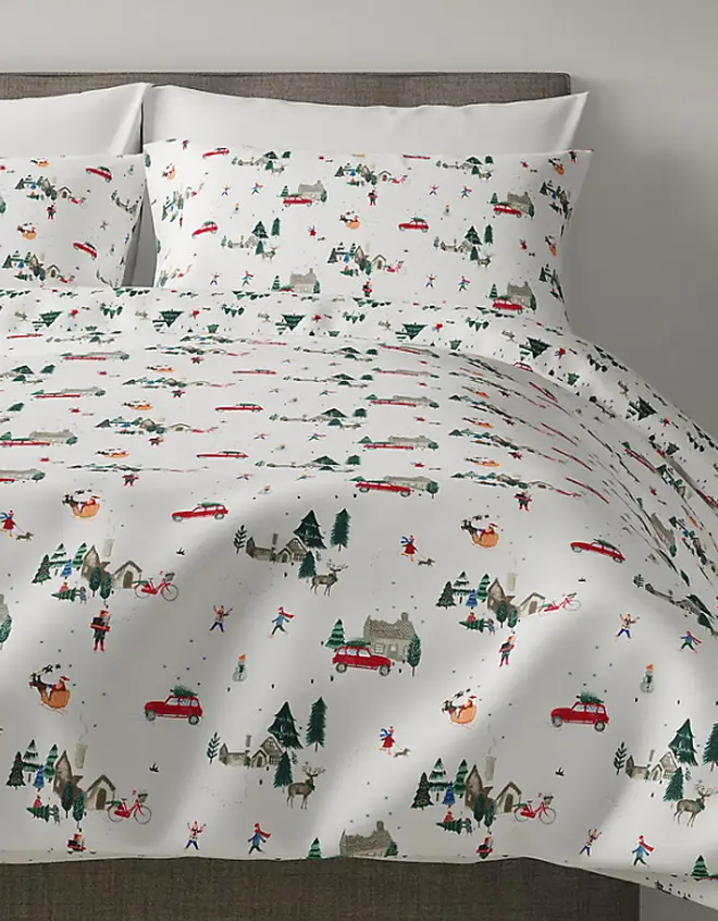 Marks and Spencer's Christmas Eve Bedding Set