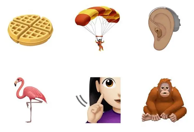 Apple have introduced a number of new emojis for their latest update